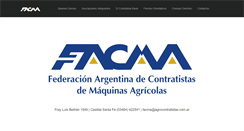 Desktop Screenshot of facma.com.ar